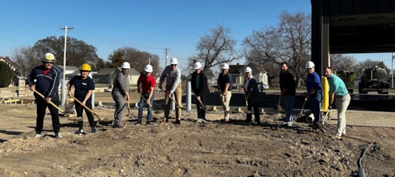 Gibbon Firehouse Groundbreaking